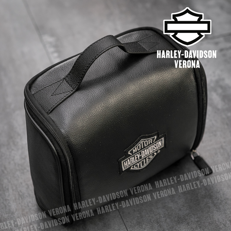 Trousse da viaggio Harley-Davidson® in pelle - immagine 8