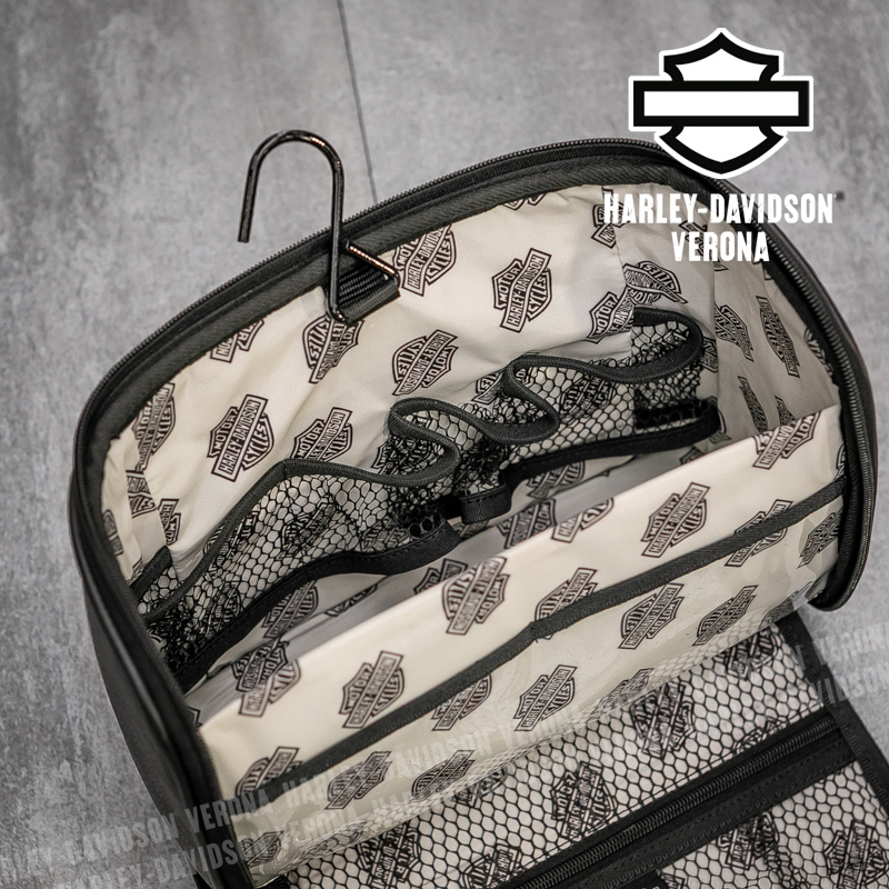 Trousse da viaggio Harley-Davidson® in pelle - immagine 3