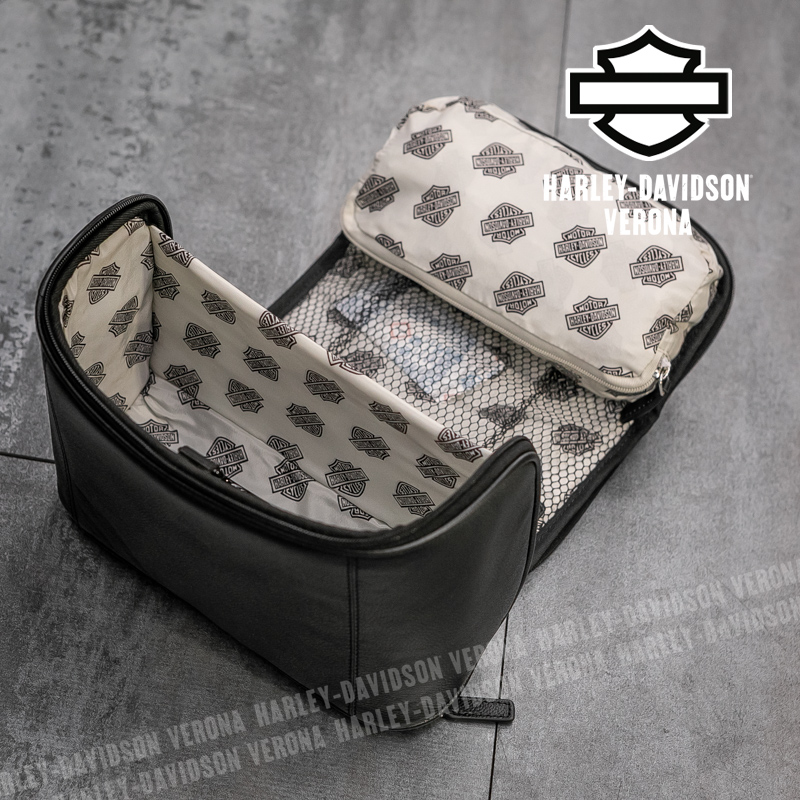 Trousse da viaggio Harley-Davidson® in pelle - immagine 6