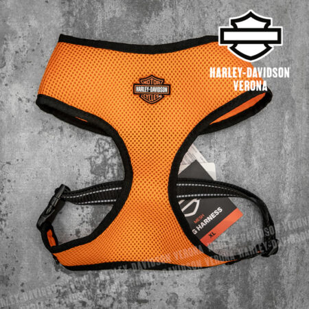 Pettorina per cani Harley-Davidson® con Logo Bar & Shield - Orange