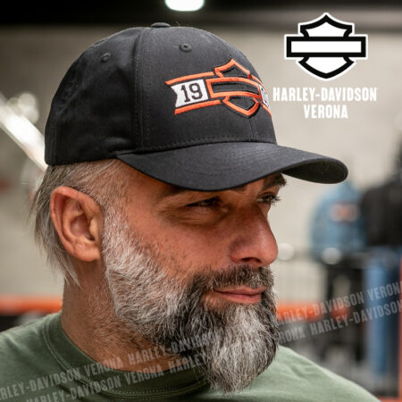 Cappellino H-D® Verona Legacy Black Orange