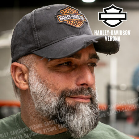 Cappellino H-D® Verona Dark Heather Distressed