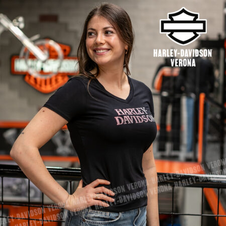 T-shirt Harley-Davidson® Willie G Skull Bling - Harley Black