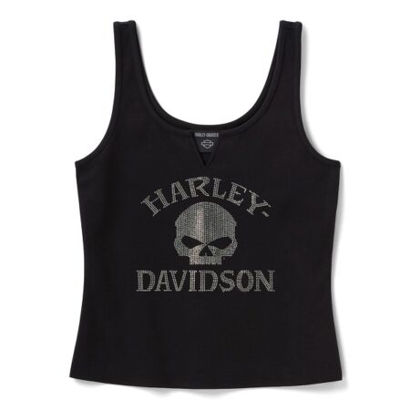 Canotta Harley-Davidson® Willie G Skull Bling - Harley Black