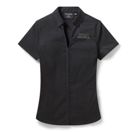 Camicia Harley-Davidson® Willie G Bling Garage - Harley Black