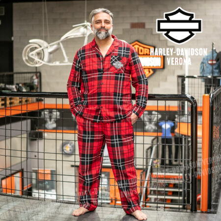 Pigiama da uomo Harley-Davidson® Bar & Shield Quadri