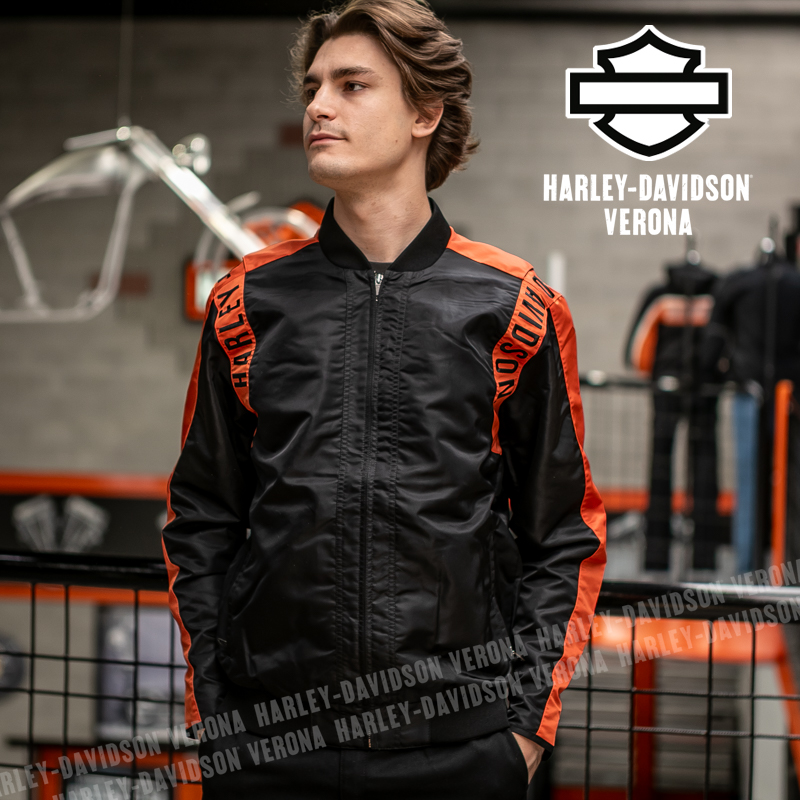 Giubbotto bomber in nylon Harley-Davidson® Mainstreet