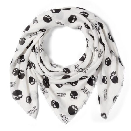 Foulard Harley-Davidson® Willie G - Cloud Dancer / Harley Black