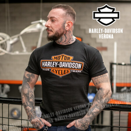 T-Shirt H-D® Romeo&Giulietta Elongated B&S on Black