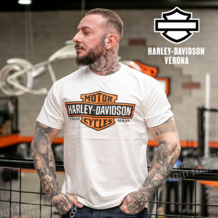 T-Shirt H-D® Romeo&Giulietta Elongated B&S on White