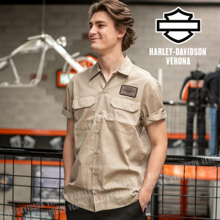 Camicia da lavoro Dickies® x Harley-Davidson® Build to Outlast - Desert Sand