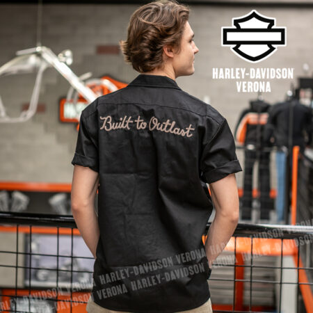 Camicia da lavoro Dickies® x Harley-Davidson® Build to Outlast - Black