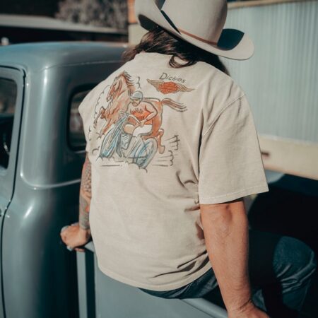 T-shirt Dickies® x Harley-Davidson® Horsepower Heavyweight – Tan