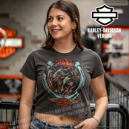 T-shirt Dickies® x Harley-Davidson® Triple Horse Boxy Fit