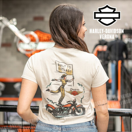T-shirt Dickies® x Harley-Davidson® Vintage Cowgirl Boxy Fit