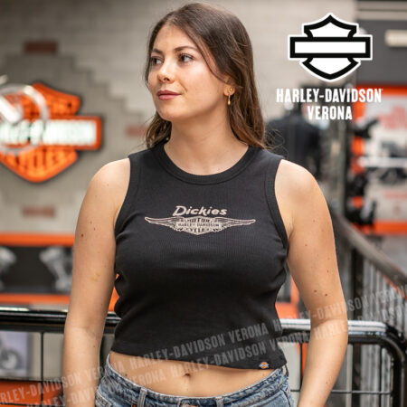 Canotta Dickies® x Harley-Davidson® Winged Bar & Shield - Black