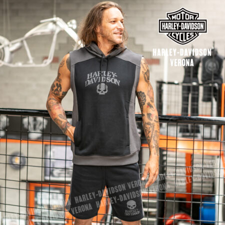 Felpa senza maniche Harley-Davidson® Willie G Skull