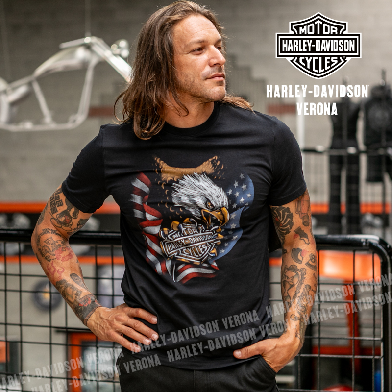 T-shirt Harley-Davidson® Star & Stripes