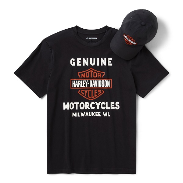 Set t-shirt e cappellino Harley-Davidson® Bar & Shield
