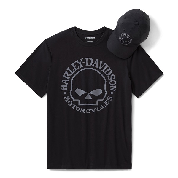 Set t-shirt e cappellino Willie G Skull