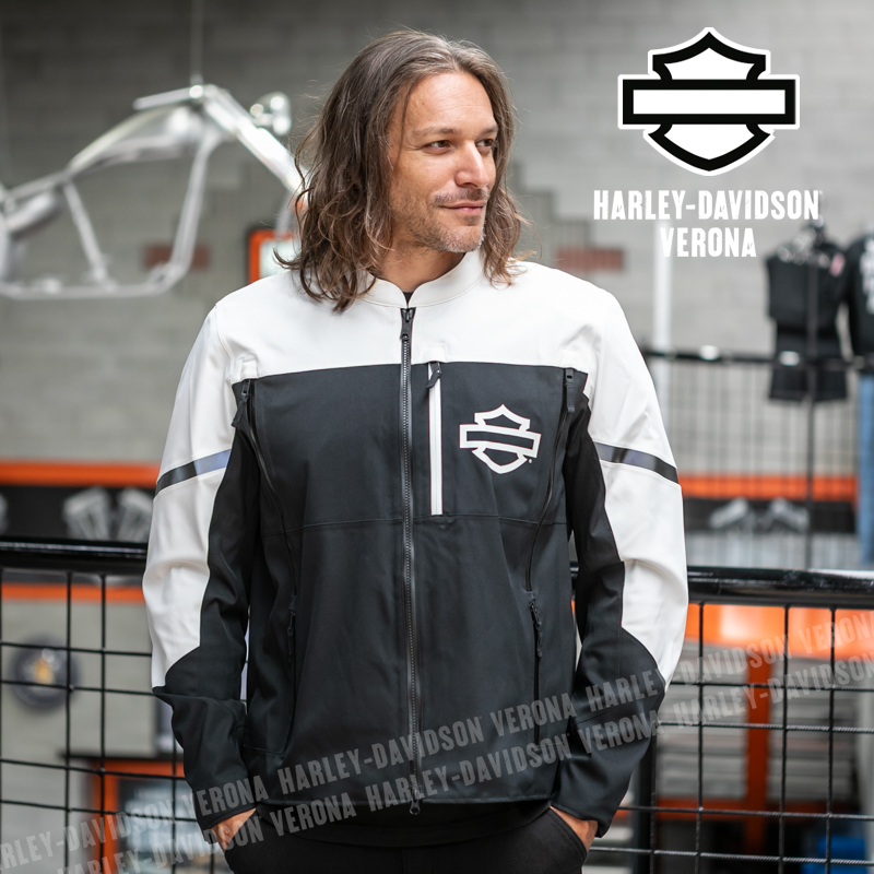 Giacca da moto impermeabile H-D Odissey
