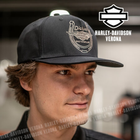 Cappellino regolabile Dickies® x Harley-Davidson® Winged B&S Horseshoe