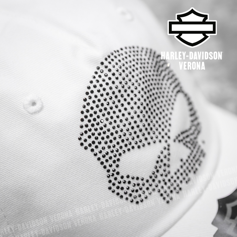 Cappellino Harley-Davidson® Willie G Bling Skull – Cloud Dancer - immagine 7