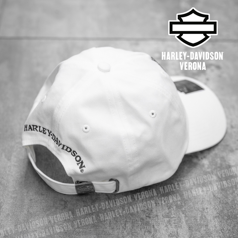 Cappellino Harley-Davidson® Willie G Bling Skull – Cloud Dancer - immagine 4