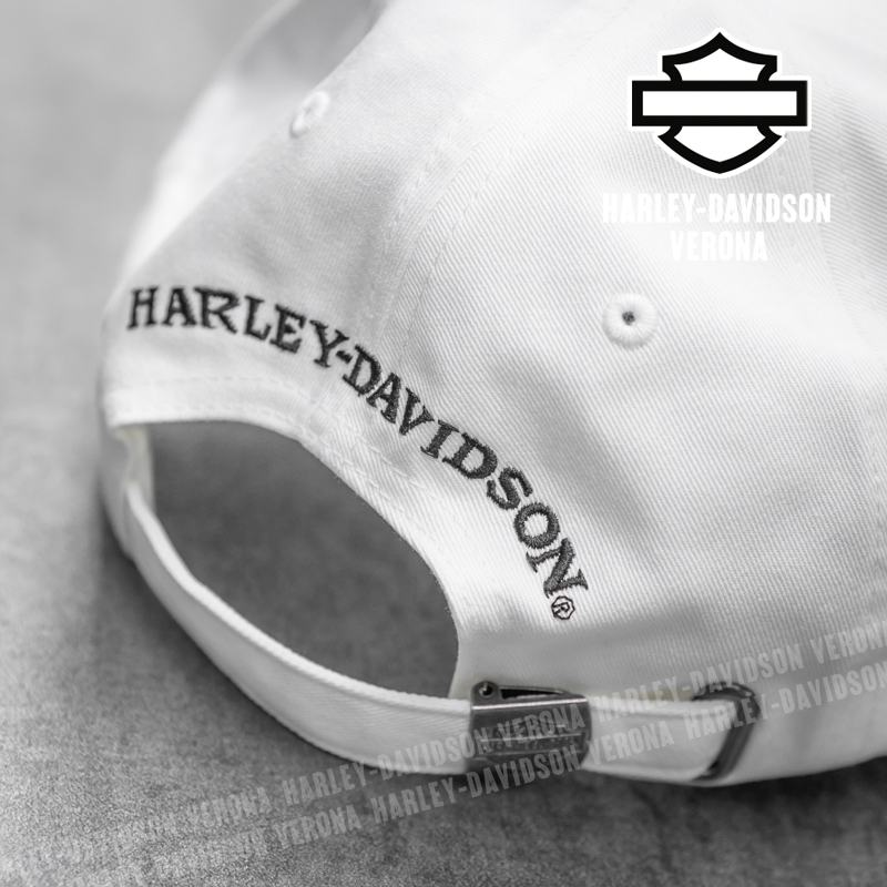 Cappellino Harley-Davidson® Willie G Bling Skull – Cloud Dancer - immagine 6