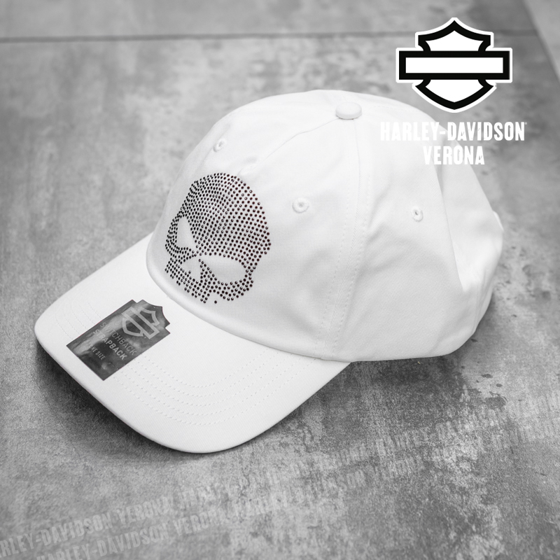 Cappellino Harley-Davidson® Willie G Bling Skull – Cloud Dancer - immagine 3