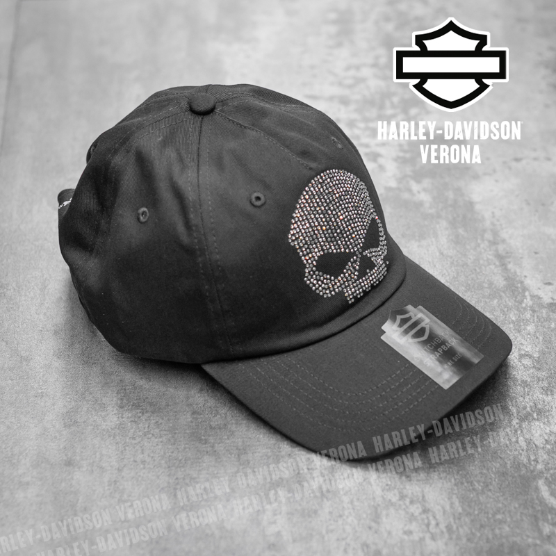 Cappellino Harley-Davidson® Willie G Bling Skull - Harley Black - immagine 7