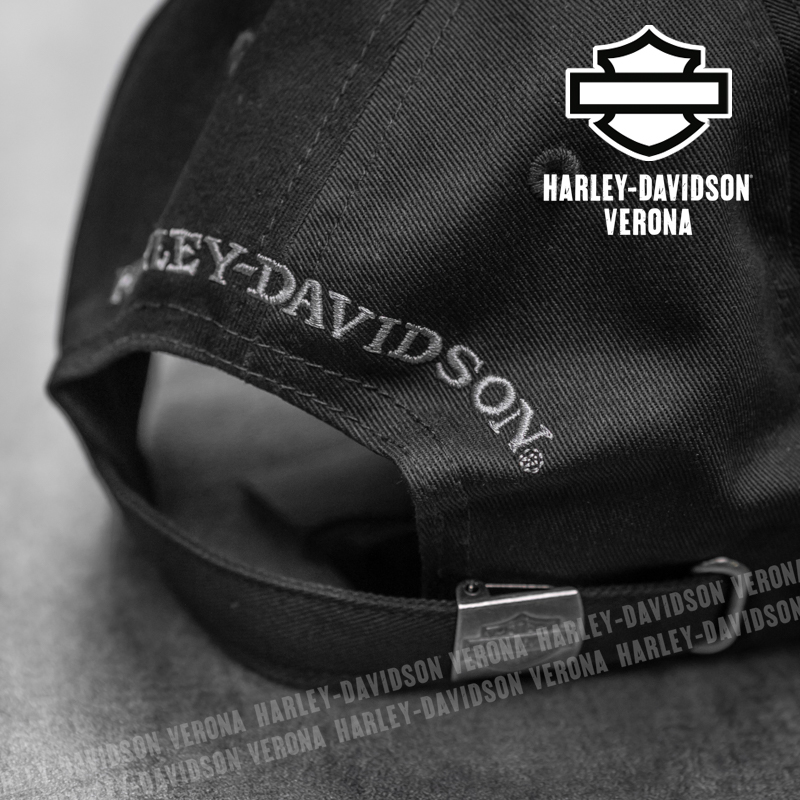 Cappellino Harley-Davidson® Willie G Bling Skull - Harley Black - immagine 5