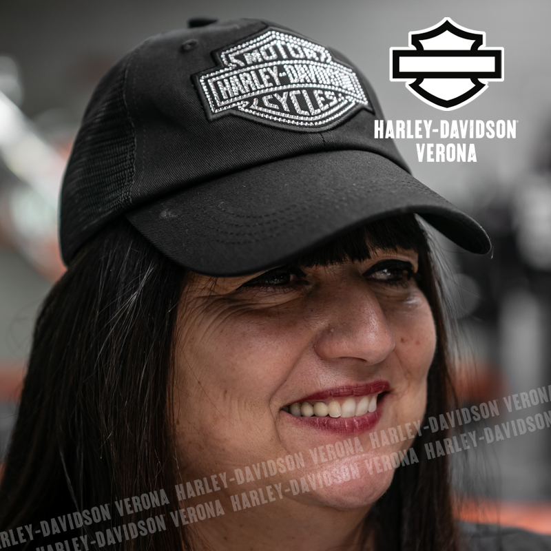 Cappellino Harley-Davidson® Trucker Bar & Shield Bling