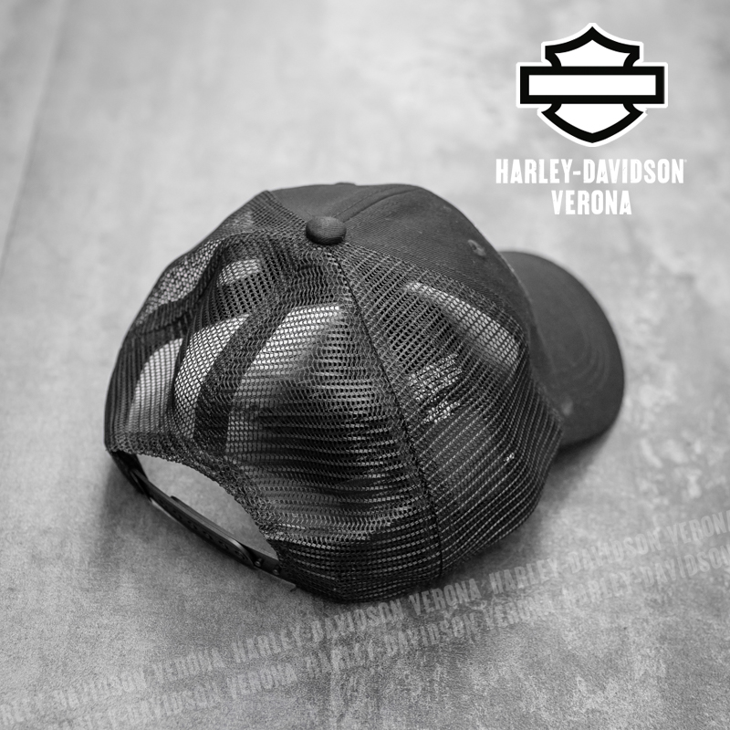 Cappellino Harley-Davidson® Trucker Bar & Shield Bling - immagine 3