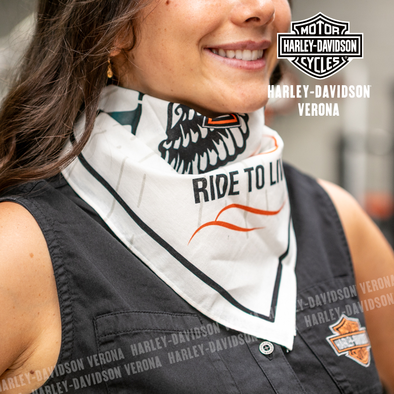 Bandana Harley-Davidson® Ombre – Cloud Dancer