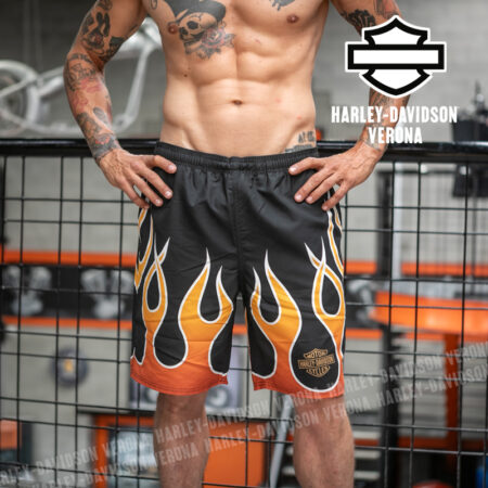 Short da bagno Harley-Davidson® FX Flames 1980