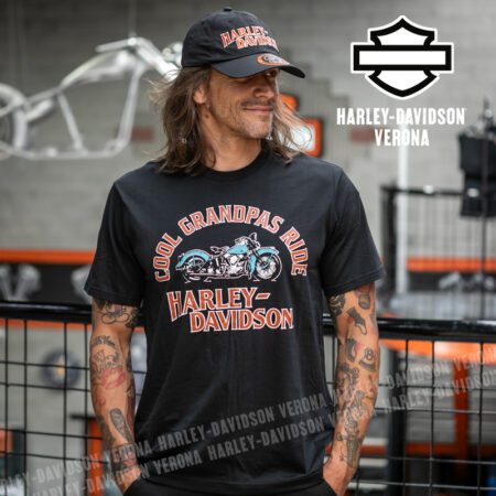 Set t-shirt e cappellino Harley-Davidson® Grandpas Ride