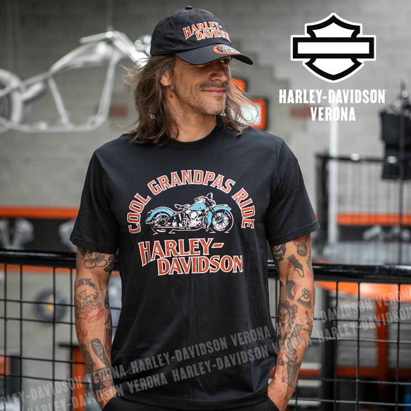 Set t-shirt e cappellino Harley-Davidson® Grandpas Ride