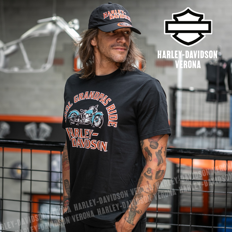 Harley-Davidson® Grandpa's Ride T-Shirt and Hat Set | 96183-26VM