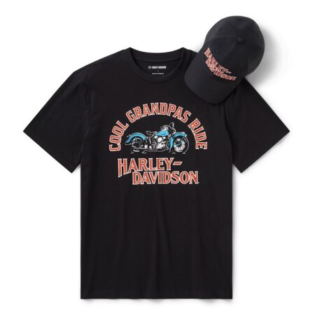 Set t-shirt e cappellino Harley-Davidson® Grandpas Ride