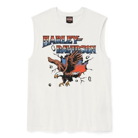 T-shirt senza maniche Harley-Davidson® Break Free - Cloud Dancer