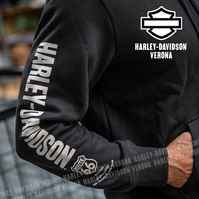 Harley-Davidson® Route 66 Unisex Hoodie | 96806-26VX