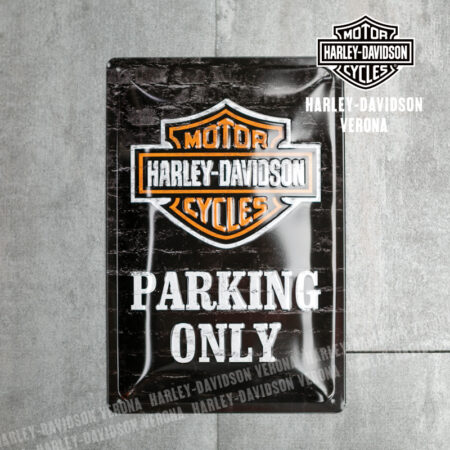 Insegna metallica Harley-Davidson® Parking Only