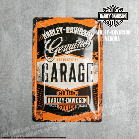Insegna metallica Harley-Davidson® Garage