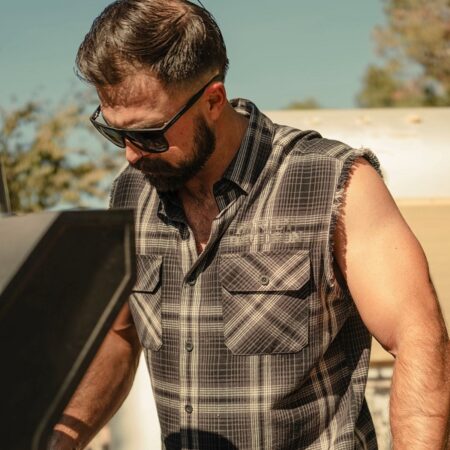 Camicia senza maniche Harley-Davidson® Reflective Willie G. Plaid