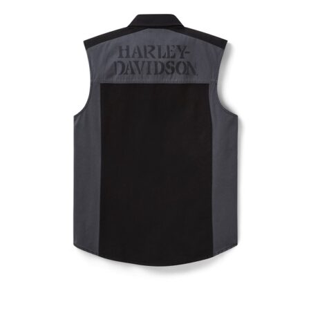 Camicia senza maniche Harley-Davidson® Willie G Skull Colorblock