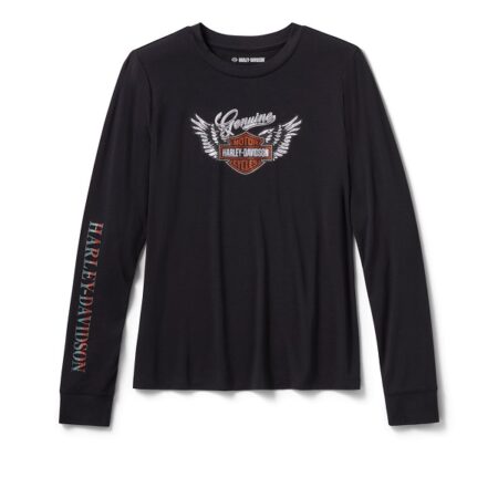 Maglia a maniche lunghe Harley-Davidson® Winged Bling