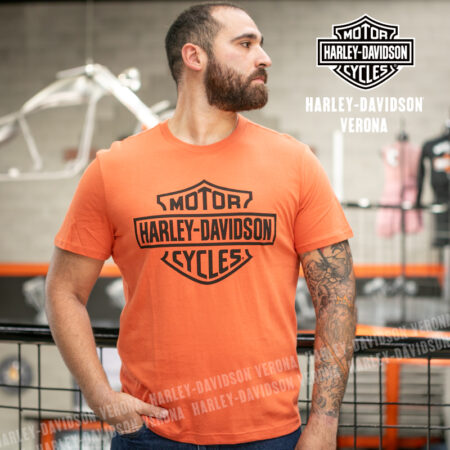 T-shirt Harley-Davidson® Standard Bar & Shield - Vintage Orange