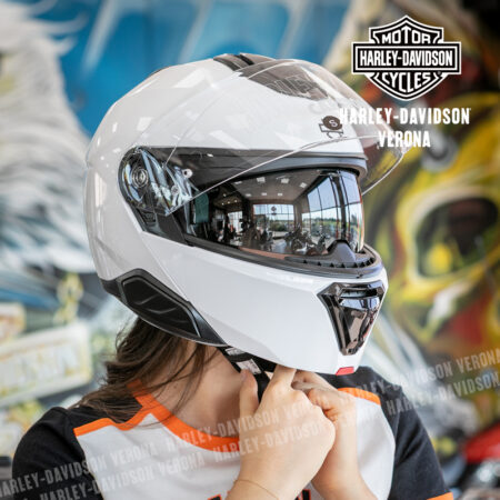 Casco modulare Harley-Davidson® Capstone Sun Shield III H35 - White