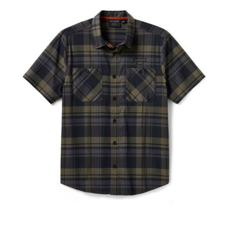 Camicia Harley-Davidson® Tech Coolmax® - Grape Leaf & Harley Black